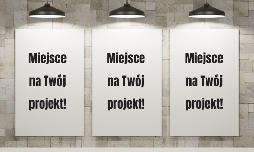 DrukMar Marcin Tomczak plakaty projekt